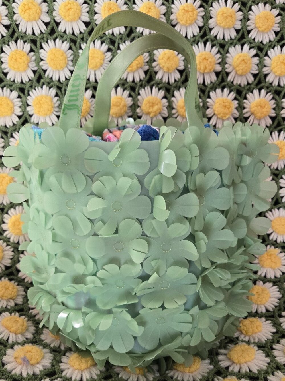 Juicy Couture Flower Jelly Beach Tote